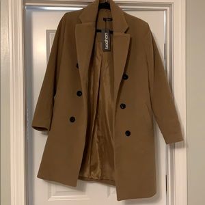 BooHoo Camel Coat
